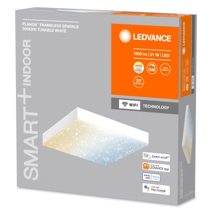 Ledvance – Dimmbare LED-Deckenleuchte SMART+ FRAMELESS LED/21W/230V 3000-6500K Wi-Fi