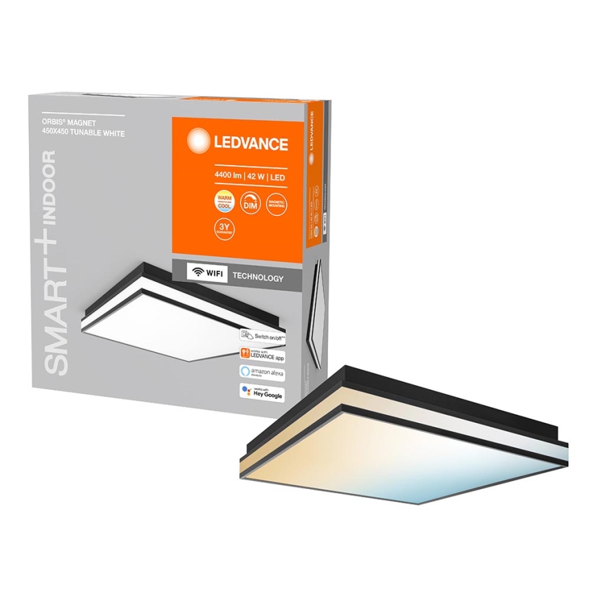 Ledvance - Dimmbare LED-Deckenleuchte SMART+ MAGNET LED/42W/230V 3000-6500K Wi-Fi