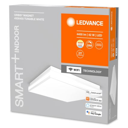 Ledvance - Dimmbare LED-Deckenleuchte SMART+ MAGNET LED/42W/230V 3000-6500K Wi-Fi