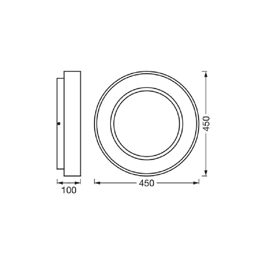Ledvance – Dimmbare LED-Deckenleuchte SUN@HOME CIRCULAR LED/18,5W/230V Wi-Fi