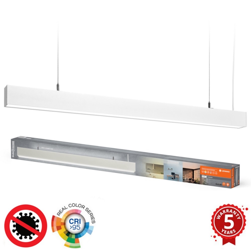 Ledvance - Dimmbare LED-Hängeleuchte an Schnur SUN@HOME LED/50W/230V 2200-5000K CRI 95 Wi-Fi