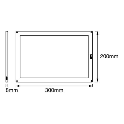 Ledvance - Dimmbare LED-Küchenunterbauleuchte mit Sensor CABINET LED/8W/230V 3000K