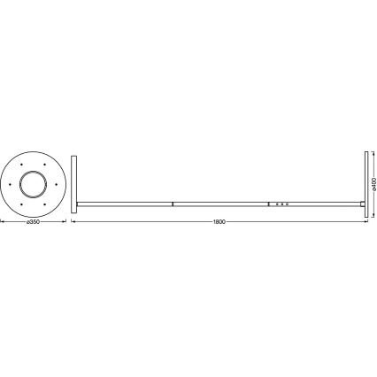 Ledvance - Dimmbare LED-Stehleuchte SUN@HOME LED/36W/230V 2200-5000K CRI 95 Wi-Fi