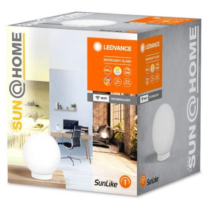 Ledvance - Dimmbare LED-Tischlampe SUN@HOME LED/8,5W/230V 2200-5000K CRI 95 Wi-Fi