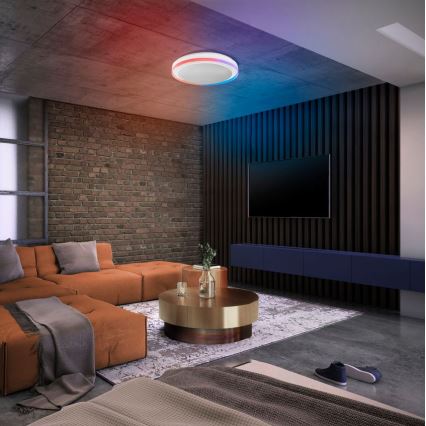 Ledvance - Dimmbare LED-RGBW-Deckenleuchte SMART+ MAGIC LED/38W/230V  2700-6500K Wi-Fi