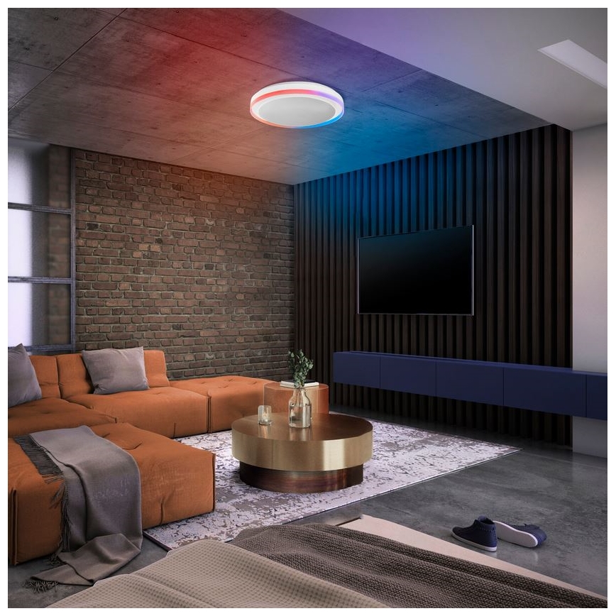 Ledvance - Dimmbare LED-RGBW-Deckenleuchte SMART+ MAGIC LED/38W/230V  2700-6500K Wi-Fi