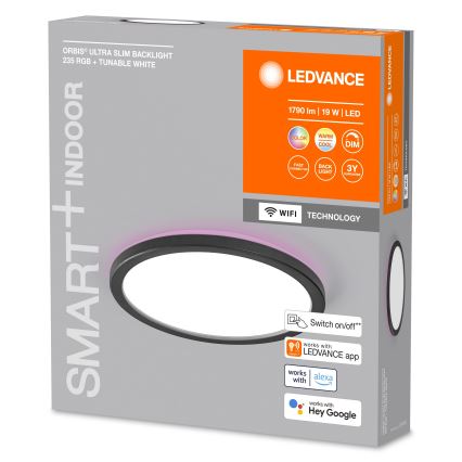 Ledvance – Dimmbare LED-RGBW-Deckenleuchte SMART+ ORBIS LED/19W/230V 2700-6500K Wi-Fi