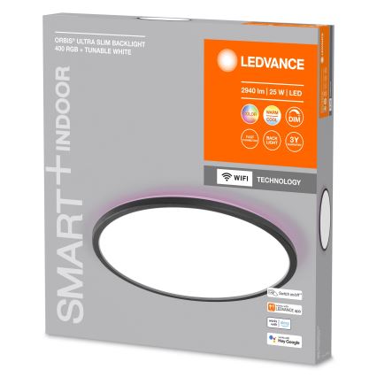 Ledvance – Dimmbare LED-RGBW-Deckenleuchte SMART+ ORBIS LED/25W/230V 2700-6500K Wi-Fi