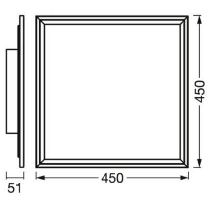 Ledvance – Dimmbare LED-RGBW-Deckenleuchte SMART+ PLANON LED/24W/230V 2700-6500K Wi-Fi