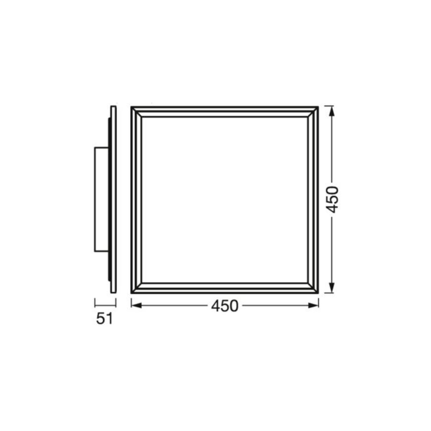 Ledvance – Dimmbare LED-RGBW-Deckenleuchte SMART+ PLANON LED/24W/230V 2700-6500K Wi-Fi