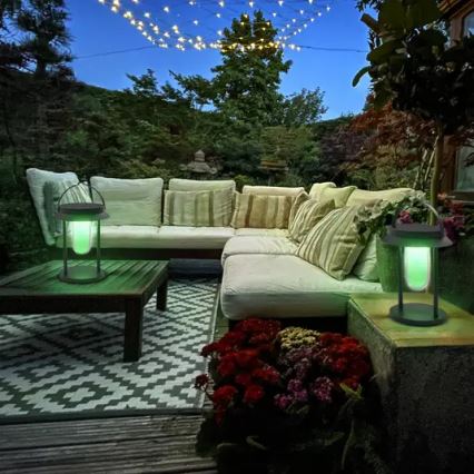 Ledvance - Dimmbare LED-RGBW-Solarleuchte SMART+ TABLE LED/3W/3,7V 2200 mAh IP44