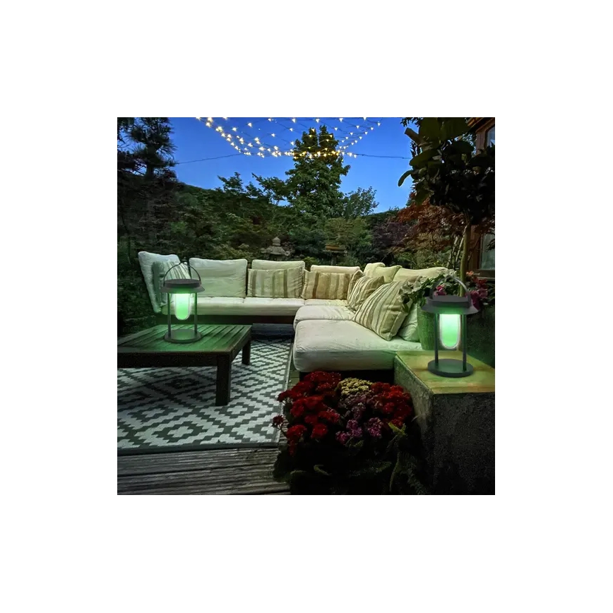 Ledvance - Dimmbare LED-RGBW-Solarleuchte SMART+ TABLE LED/3W/3,7V 2200 mAh IP44