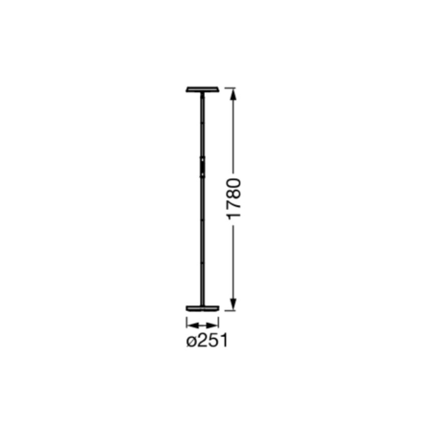 Ledvance - Dimmbare LED-RGBW-Stehlampe SMART+ FLOOR LED/13,5W/230V 2700-5000K Wi-Fi