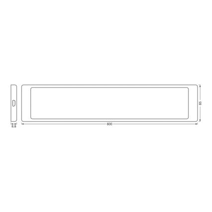 Ledvance - Dimmbare LED-Unterbauleuchte UNDERCABINET LED/12W/230V 2700-6500K Wi-Fi