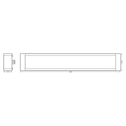 Ledvance - Dimmbare LED-Unterbauleuchte SMART+ UNDERCABINET LED/8W/24/230V 2700-6500K Wi-Fi