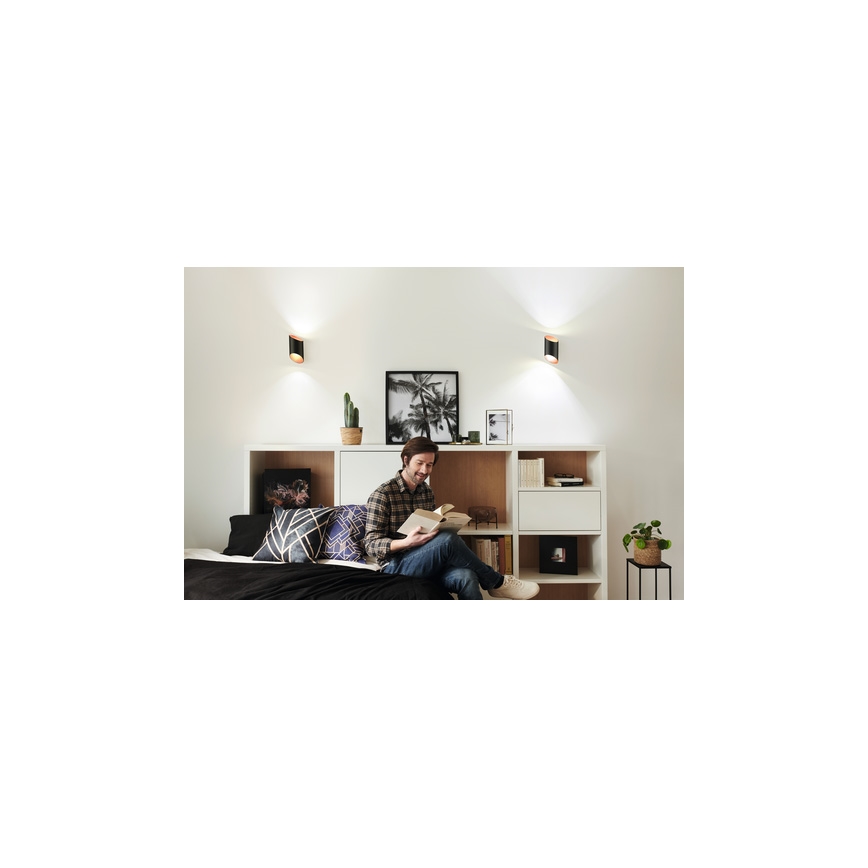 Ledvance - Dimmbare LED-Wandleuchte SMART+ CYLINDRO LED/12W/230V 3000-6500K Wi-Fi schwarz