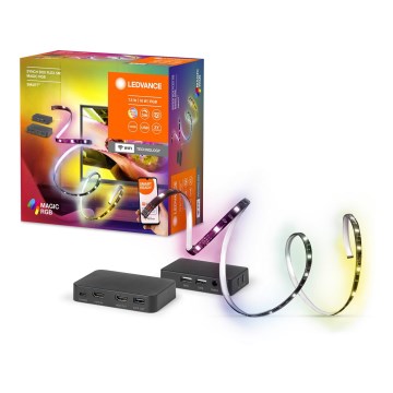 Ledvance - Dimmbarer LED-RGB-Streifen für TV SYNCH BOX FLEX SMART+ MAGIC 4,5m LED/18W/230V Wi-Fi