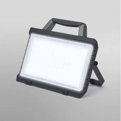 Ledvance - Dimmbarer, aufladbarer LED-Outdoor-Strahler WORKLIGHT BATTERY LED/26W/5V 2200 mAh IP54