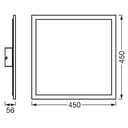 Ledvance - Dimmbares LED-RGBW-Paneel SMART+ PLANON LED/28W/230V 3000-6500K WLAN + Fernsteuerung