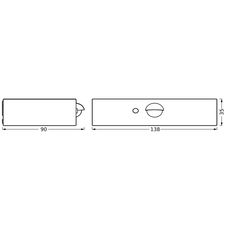 Ledvance - LED Solar-Wandleuchte mit Bewegungs- und Dämmerungssensor ENDURA SOLAR LED/3W/4,2V 1200 mAh IP65