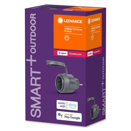 Ledvance – Intelligente Outdoor-Steckdose SMART+ PLUG 3680W IP44