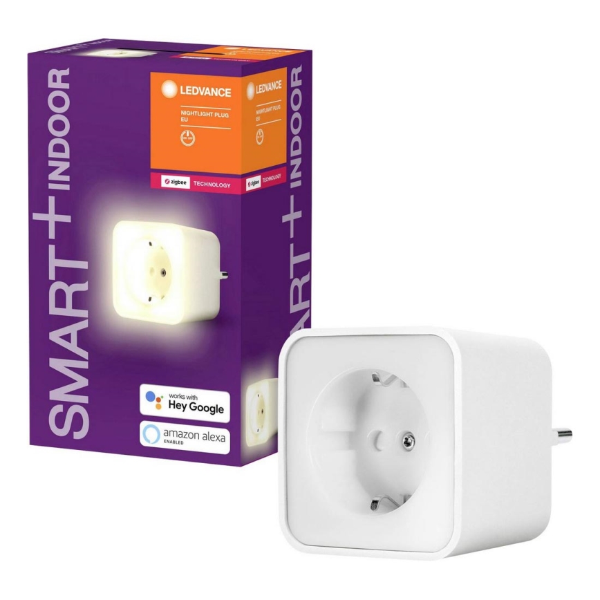 Ledvance - Intelligente Steckdose mit LED-Beleuchtung SMART+ PLUG 3680W