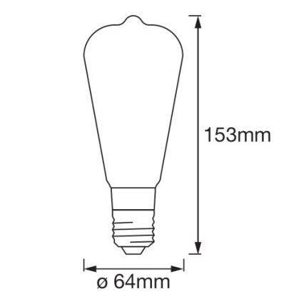 Ledvance - Intelligenter Lautsprecher Google Nest Mini + dimmbare LED-Glühbirne SMART+ E27/5,5W/230V