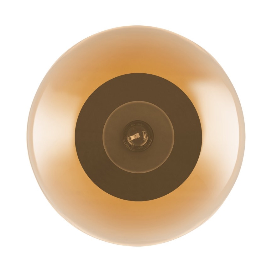 Ledvance - Kronleuchter an Schnur BUBBLE 1xE27/40W/230V orange d. 20 cm