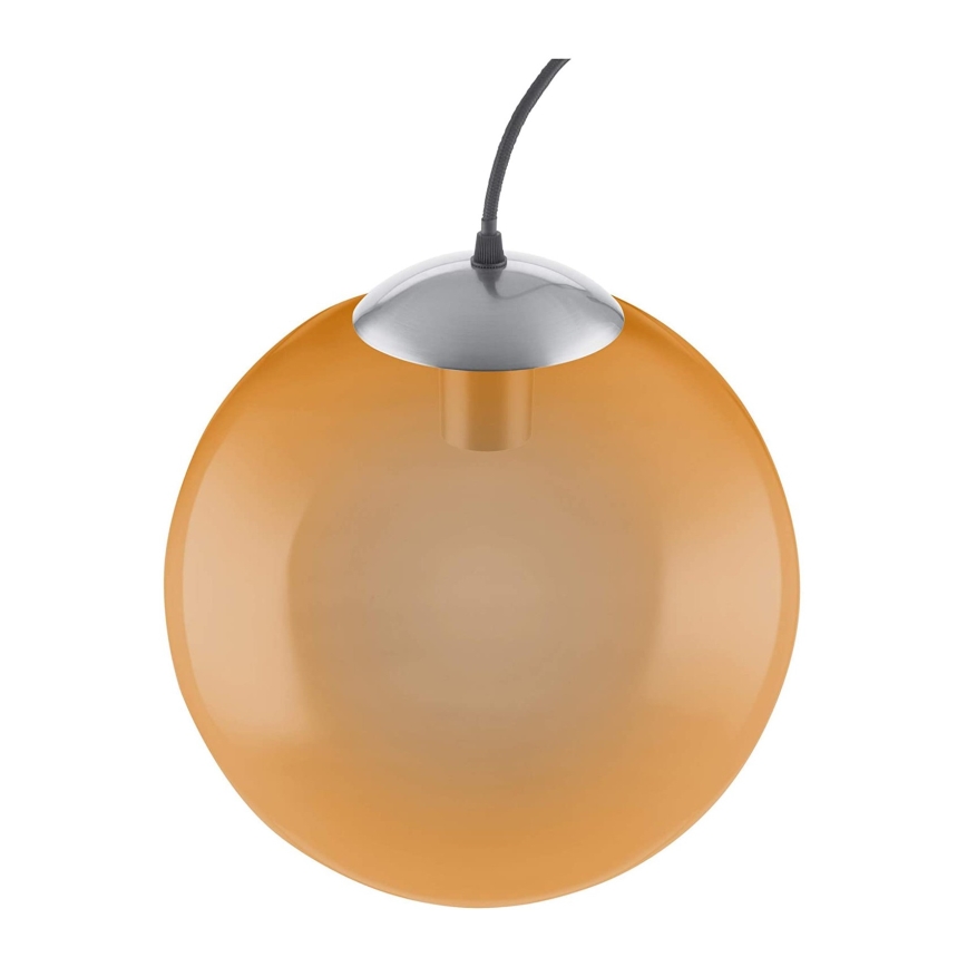 Ledvance - Kronleuchter an Schnur BUBBLE 1xE27/40W/230V orange d. 30 cm
