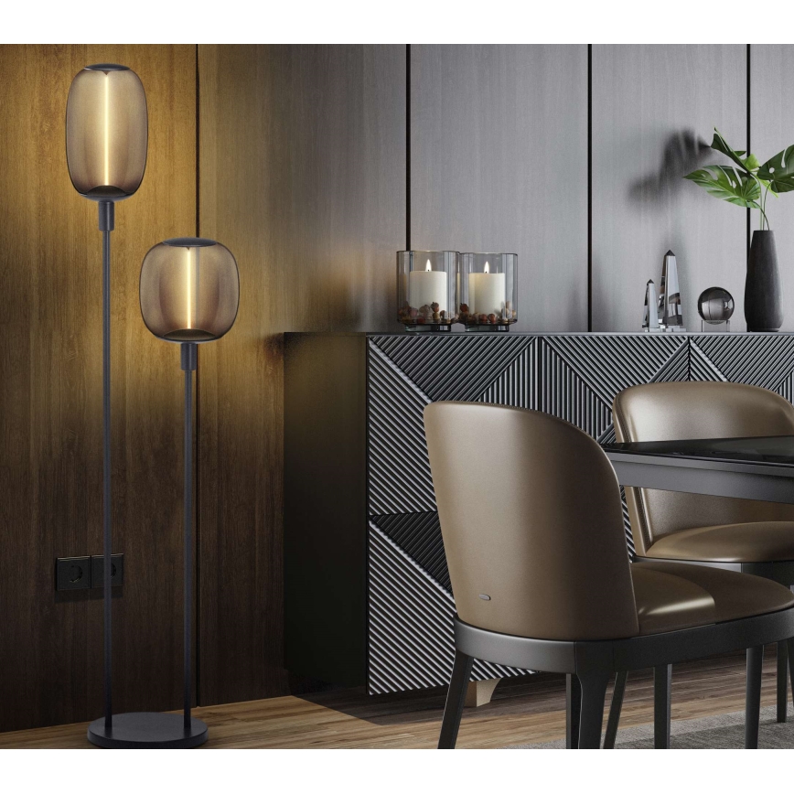 Ledvance - Lampenfuß DECOR STICK 2xE27/40W/230V anthrazit