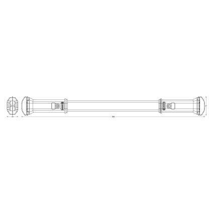 Ledvance - LED-Arbeitsleuchte TUBE LED/10W/5V IP54