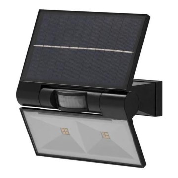 Ledvance - LED Außen-Solar-Wandfluter mit Bewegungs- und Dämmerungssensor FLOOD LED/2,9W/3,7V 2600 mAh IP44