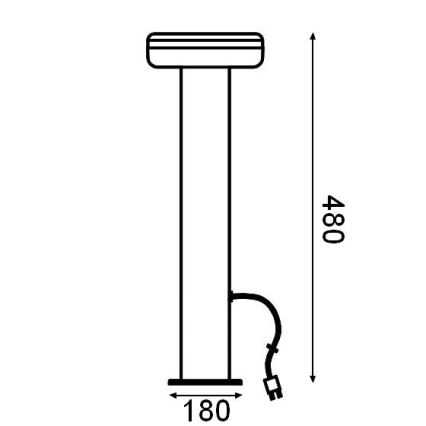 Ledvance - LED-Außenleuchte ENDURA HYBRID MARI LED/4W/12V IP44