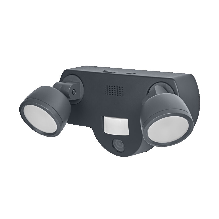 Ledvance - Dimmbare LED-Outdoor-Leuchte mit Sensor und Kamera SMART+ 2xLED/8W/230V IP44 Wi-Fi