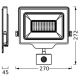 Ledvance - LED-Wandstrahler für den Außenbereich mit Sensor FLOODLIGHT ESSENTIAL LED/100W/230V IP65