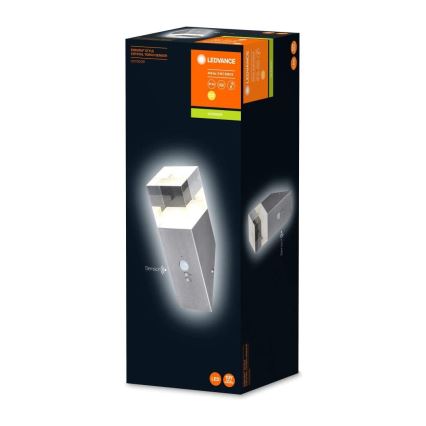 Ledvance - LED-Außenwandleuchte mit Sensor CRYSTAL LED/5W/230V IP44