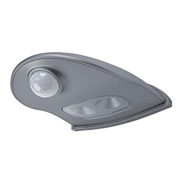 Ledvance - LED Außenwandleuchte mit Sensor DOORLED LED/1W/3xAA IP54