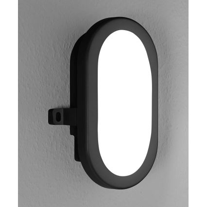 Ledvance - LED Auβen-Wandbeleuchtung BULKHEAD LED/6W/230V IP54 schwarz