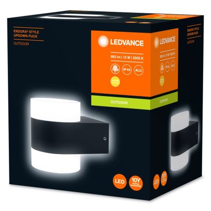 Ledvance - LED Auβen-Wandbeleuchtung ENDURA LED/13W/230V IP44