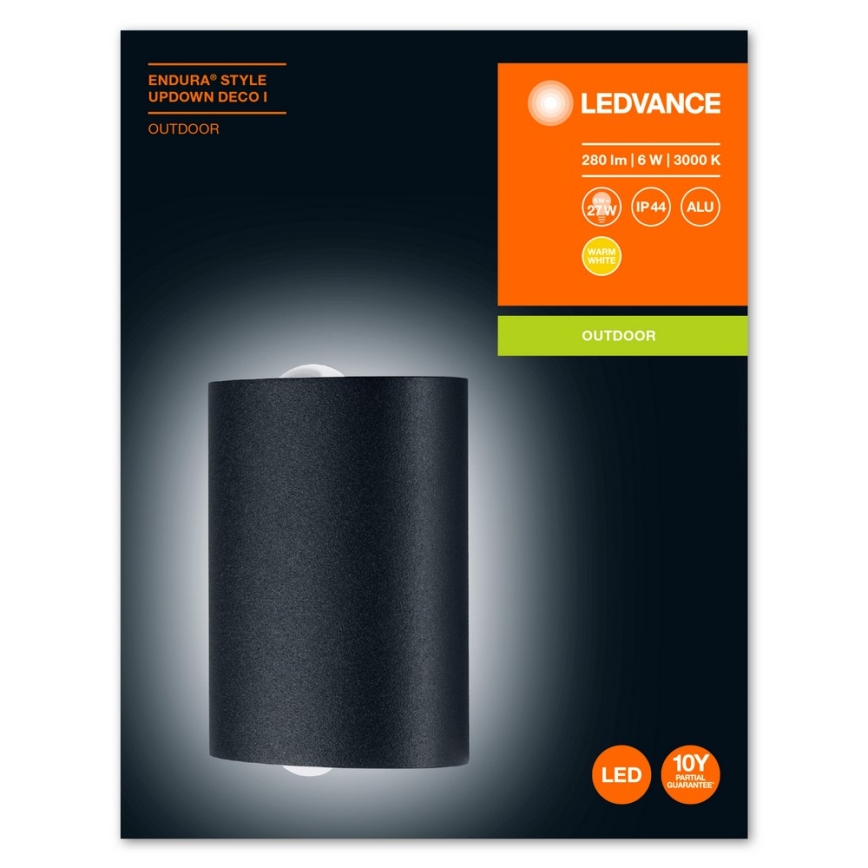 Ledvance - LED Auβen-Wandbeleuchtung ENDURA LED/6W/230V