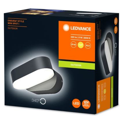Ledvance - LED Auβen-Wandbeleuchtung ENDURA LED/8W/230V IP44