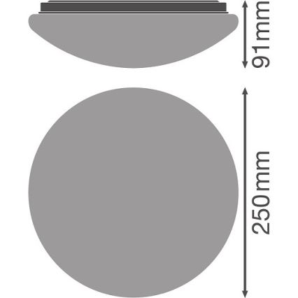 Ledvance - LED-Deckenleuchte ESSENTIAL LED/13W/230V 3000K