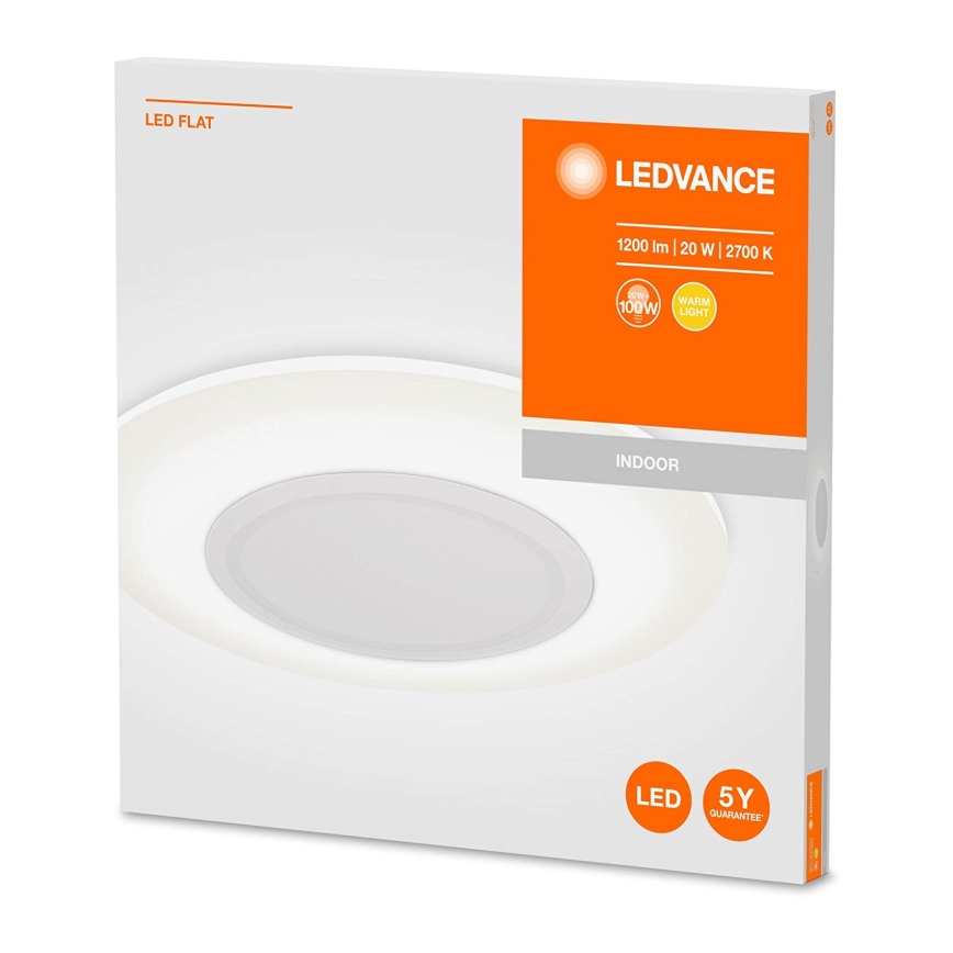 Ledvance - LED-Deckenleuchte FLAT LED/20W/230V