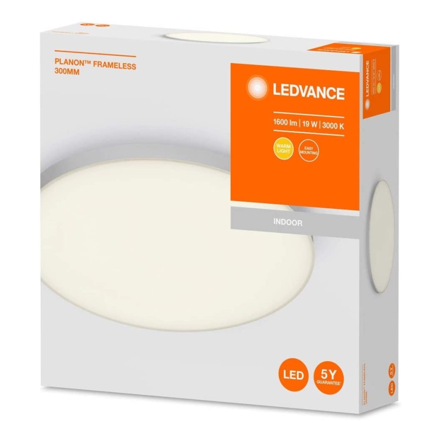 Ledvance - LED Deckenleuchte FRAMELESS LED/19W/230V 3000K