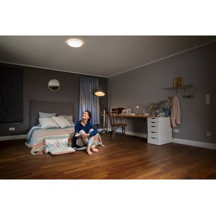 Ledvance - LED-Deckenleuchte mit Sensor SILARA LED/22W/230V IP44