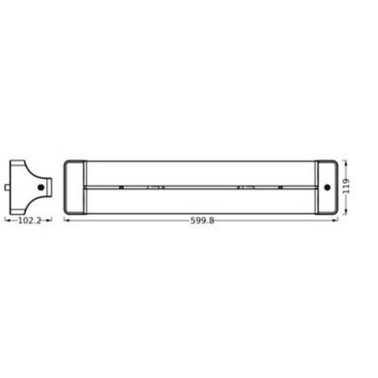 Ledvance - LED-Deckenleuchte OFFICE LINE LED/24W/230V 60 cm