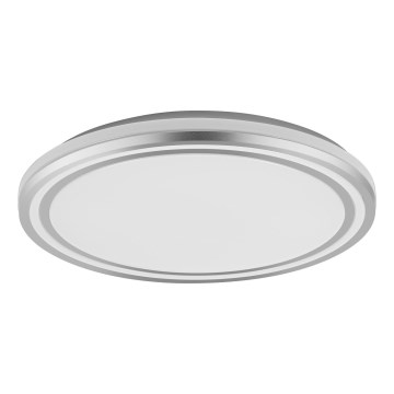 Ledvance - LED-Deckenleuchte ORBIS HELMAN LED/24W/230V d 39 cm silbern
