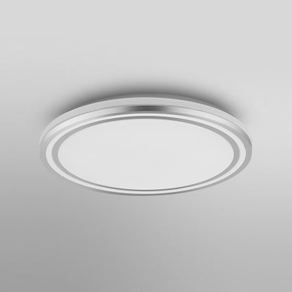 Ledvance - LED-Deckenleuchte ORBIS HELMAN LED/24W/230V d 39 cm silbern
