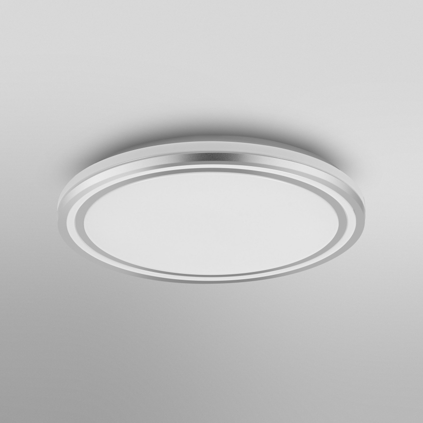 Ledvance - LED-Deckenleuchte ORBIS HELMAN LED/24W/230V d 39 cm silbern