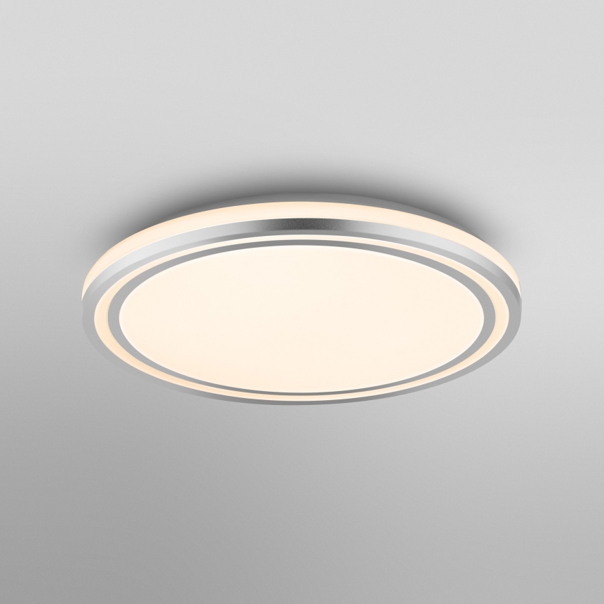 Ledvance - LED-Deckenleuchte ORBIS HELMAN LED/24W/230V d 39 cm silbern